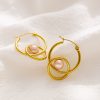 O1CN01Ru8wv825wjRf1Mr29_3529117591-0-cib.jpg Stainless Steel Pearl Chunky Earrings 756270130215