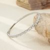 O1CN01Rw4Wft25wjc6rc2H7_3529117591-0-cib.jpg Stainless Steel Zirconia Heart Bangle 958497159610