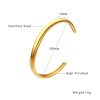 O1CN01SFF2bb25wjNL10DHh_3529117591-0-cib.jpg Stainless Steel Open Star Bangle 661189873232