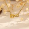O1CN01SOIjlu25wjZZkUStH_3529117591-0-cib.jpg Stainless Steel Figure 8 Necklace 893351063135