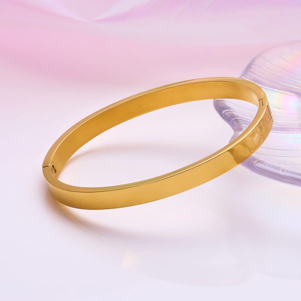O1CN01SXVZDG25wjG1fA4wg_3529117591-0-cib.jpg Stainless Steel Smooth Bangle 661573949903