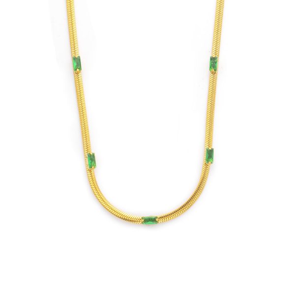 O1CN01ShsXGe25wjZcH1bPq_3529117591-0-cib.jpg Stainless Steel Zirconia Square Necklace 894475463162