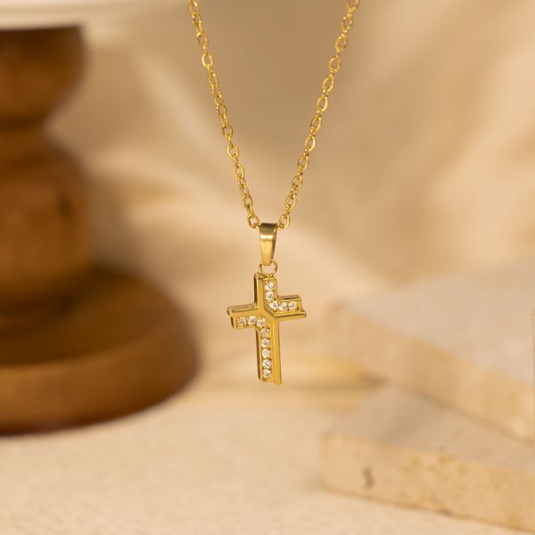 O1CN01Sy7DoP25wjZRyWN43_3529117591-0-cib.jpg Stainless Steel Cross Necklace 894422264416
