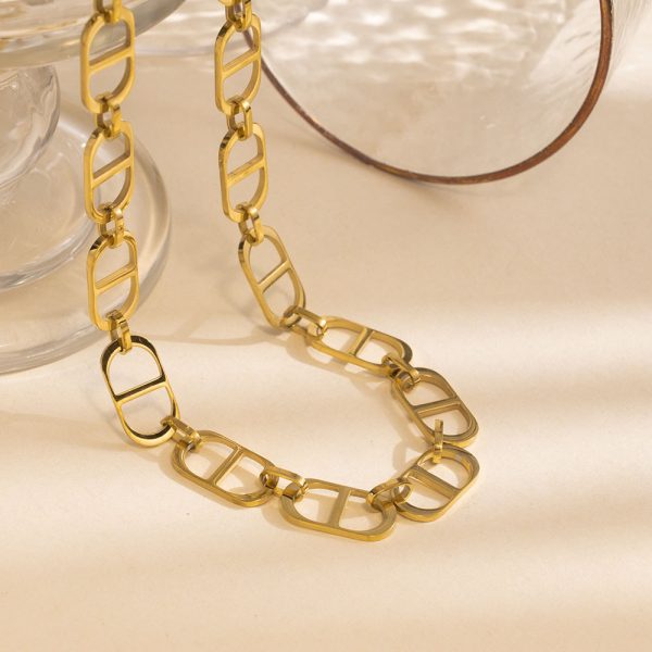 O1CN01TGXmGx25wjZWR18Lo_3529117591-0-cib.jpg Stainless Steel Irregular Necklace 894094525022