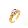 O1CN01TfZ9nq25wjg6oqame_3529117591-0-cib.jpg Stainless Steel Twisted Open Ring 1052737571461