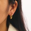 O1CN01TzP0nf25wjS4Q25kz_3529117591-0-cib.jpg Stainless Steel Triple Layer Earrings 761898625006