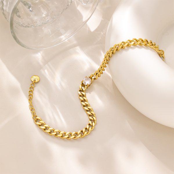 O1CN01U351Qa25wjbpKsEfE_3529117591-0-cib.jpg Stainless Steel Teardrop Chain Bracelet 916987037955
