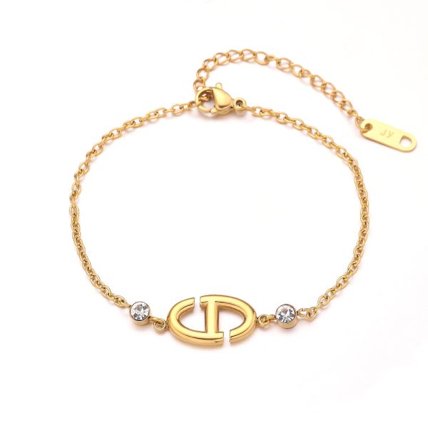 O1CN01UCQnzl25wjTgZWfHP_3529117591-0-cib.jpg Stainless Steel Rhinestone Snaffle Bracelet 778698906212