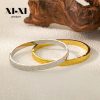 O1CN01UD7nqs25wjc8XyHUn_3529117591-0-cib.jpg Stainless Steel Geometric Zirconia Bangle 959993739792