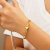O1CN01UKGk1Y25wjV4QYYBV_3529117591-0-cib.jpg Stainless Steel Disc Bangle 805537668092