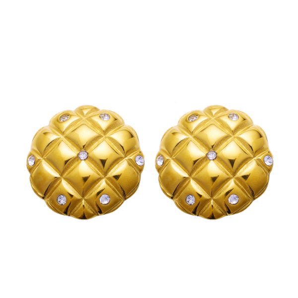 O1CN01UVp1rt25wjRhwWA7R_3529117591-0-cib.jpg Stainless Steel Clover Shell Earrings 756940769071