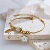 O1CN01UXVY4v25wjU6Zdmfw_3529117591-0-cib.jpg Stainless Steel Leaf Flower Bracelet 785499114070