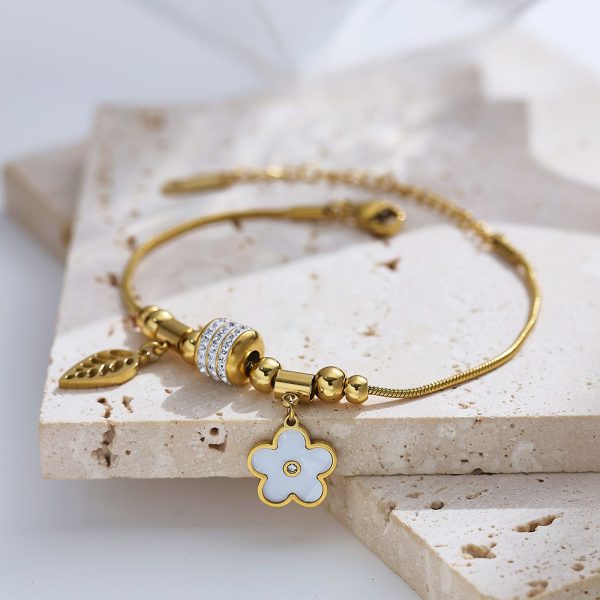 O1CN01UXVY4v25wjU6Zdmfw_3529117591-0-cib.jpg Stainless Steel Leaf Flower Bracelet 785499114070