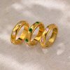 O1CN01UZJepD25wjg60I4iq_3529117591-0-cib.jpg Stainless Steel Dot Rhinestone Ring 1053268030794