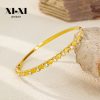 O1CN01UfrR5o25wjc5Bb0La_3529117591-0-cib.jpg Stainless Steel Zirconia Heart Bangle 958497159610
