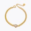 O1CN01V3bdgI25wjbpJK0hP_3529117591-0-cib.jpg Stainless Steel Single Stone Cuban Bracelet 919771552727