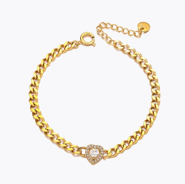 O1CN01V3bdgI25wjbpJK0hP_3529117591-0-cib.jpg Stainless Steel Single Stone Cuban Bracelet 919771552727