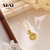 O1CN01V64QCg25wjbtkQuR6_3529117591-0-cib.jpg Stainless Steel Rhinestone Heart Necklace 768709683157