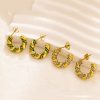 O1CN01V8dy3b25wjPIc4G9e_3529117591-0-cib.jpg Stainless Steel Teardrop Twist Earrings 735568471212