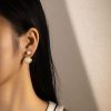 O1CN01VJDWRj25wjZV9jAAb_3529117591-0-cib.jpg Stainless Steel Puff Heart Earrings 892821382436