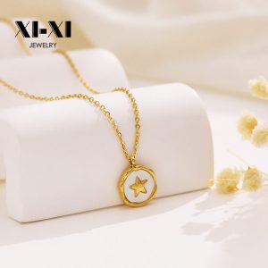 Stainless Steel Star Necklace 809878796120
