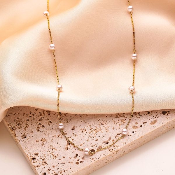 O1CN01VPJz6T25wjU5Wt3Jt_3529117591-0-cib.jpg Stainless Steel Pearl Necklace 787776253599