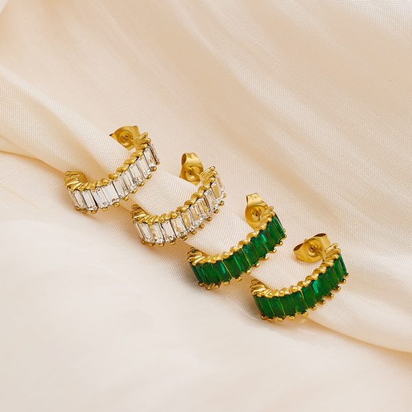 O1CN01VQBrfC25wjSI3BwIg_3529117591-0-cib.jpg Stainless Steel Curved Zirconia Earrings 764653590602