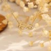 O1CN01VeLkn025wjZZm3kOE_3529117591-0-cib.jpg Stainless Steel Figure 8 Necklace 894416196241