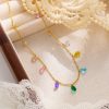 O1CN01W6yZka25wjSQ1eLuC_3529117591-0-cib.jpg Stainless Steel Zirconia Teardrop Necklace 765031725696