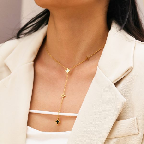 O1CN01WBLVQd25wjVIUzO6h_3529117591-0-cib.jpg Stainless Steel Meteor Tassel Necklace 814246153993