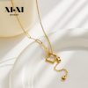 O1CN01X2DicM25wjbudUmLi_3529117591-0-cib.jpg Stainless Steel Roman Numeral Necklace 657221189475