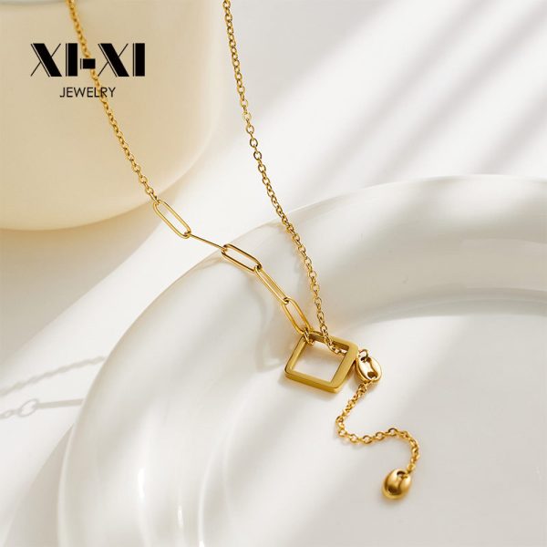 O1CN01X2DicM25wjbudUmLi_3529117591-0-cib.jpg Stainless Steel Roman Numeral Necklace 657221189475