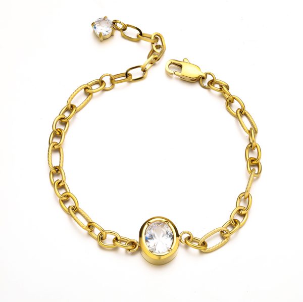 O1CN01XLr4GF25wjbohn0L2_3529117591-0-cib.jpg Stainless Steel Single Stone Bracelet 918318376600