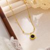 O1CN01XMkJOz25wjRTW47Hg_3529117591-0-cib.jpg Stainless Steel Enamel Heart Necklace 755219394918
