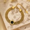 O1CN01XVxp4F25wjUjb9b1C_3529117591-0-cib.jpg Stainless Steel Roman Numeral Bracelet 799119329137