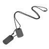 O1CN01XcsX6j25wjE5k1EZn_3529117591-0-cib.jpg Stainless Steel Double Layer Dog Tag Necklace 650828530403