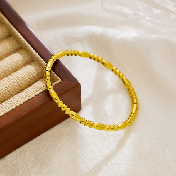 O1CN01YqcMRH25wjQwkVRNE_3529117591-0-cib.jpg Stainless Steel Bamboo Bracelet 749030001582