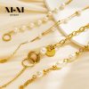 O1CN01YyFPlv25wjbvlyJR7_3529117591-0-cib.jpg Stainless Steel Pearl Chain Bracelet 725269970436