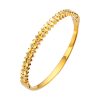 O1CN01Z22jTa25wjcEMhWv3_3529117591-0-cib.jpg Stainless Steel Rhombus Zirconia Bangle 962800617046