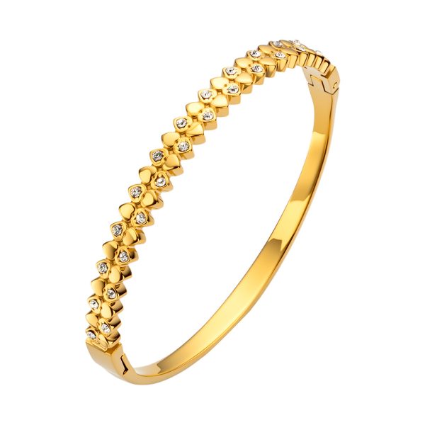 O1CN01Z22jTa25wjcEMhWv3_3529117591-0-cib.jpg Stainless Steel Rhombus Zirconia Bangle 962800617046