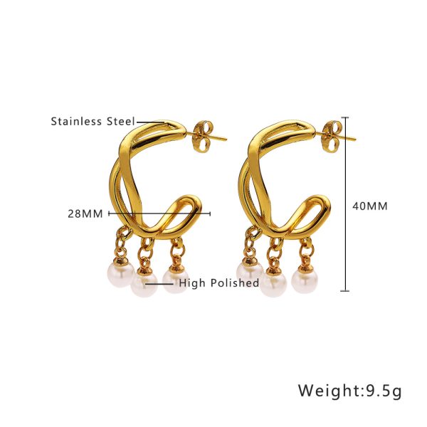 O1CN01Z6jY1H25wjUunyTw4_3529117591-0-cib.jpg Stainless Steel Teardrop Heart Earrings 804153333579