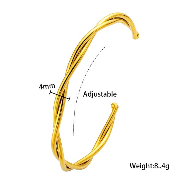 O1CN01ZJhjiU25wje5dElUA_3529117591-0-cib.jpg Stainless Steel Open C Bangle 1001329302446