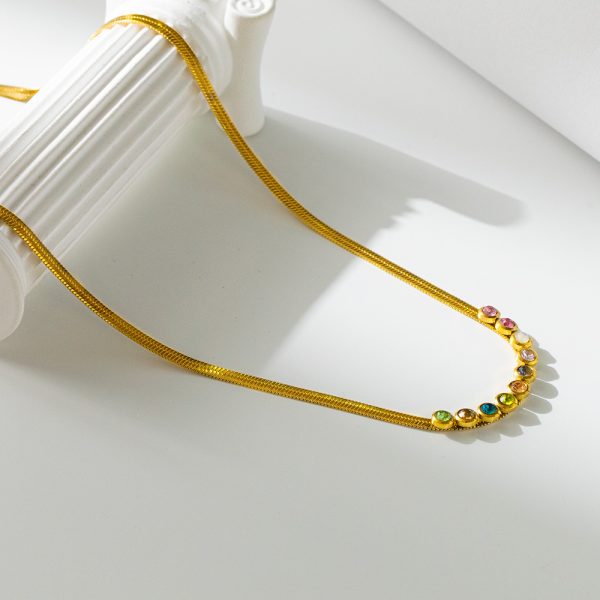 O1CN01ZKQ1Si25wjYfKBK8b_3529117591-0-cib.jpg Stainless Steel Zirconia Heart Necklace 867481311965