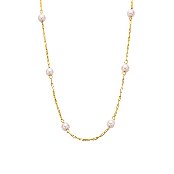 O1CN01Zp8GI925wjUBNFF8f_3529117591-0-cib.jpg Stainless Steel Pearl Necklace 787776253599