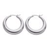 O1CN01ZrMvkG25wjOEqmx5a_3529117591-0-cib.jpg Stainless Steel Oval Hoop Earrings 725885648728