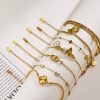 O1CN01ZyAHzV25wjd92vAnt_3529117591-0-cib.jpg Stainless Steel Clover Bracelet 982831326903