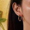 O1CN01a9Jaje25wjO1dcBae_3529117591-0-cib-3.jpg Stainless Steel Rhinestone Crescent Earrings 724369464612