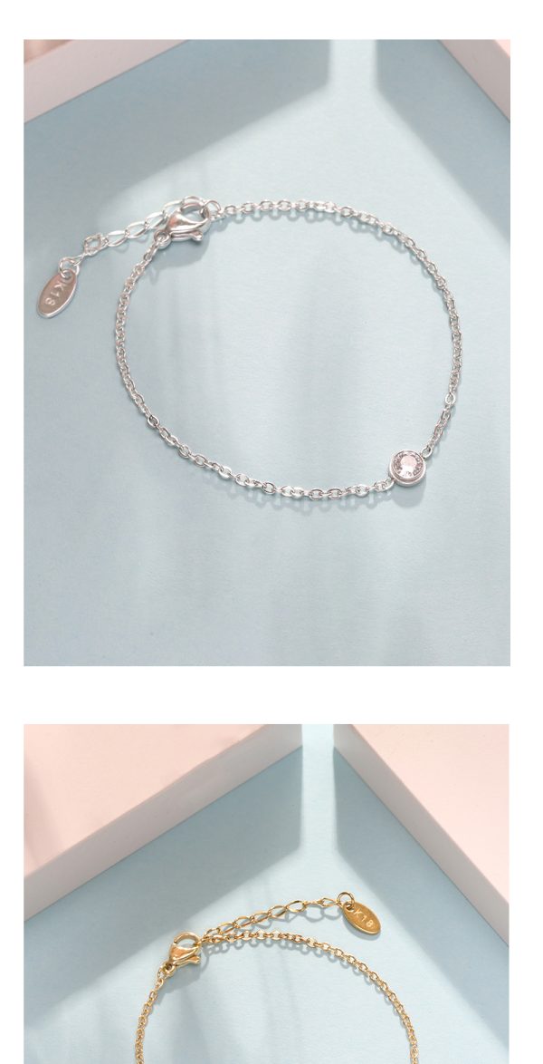 O1CN01aQBA7E25wjDmF7lPC_3529117591-0-cib.jpg Stainless Steel Zirconia Chain Bracelet 648459643693