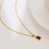 O1CN01aR7HR525wjQp4skef_3529117591-0-cib.jpg Stainless Steel Baguette Zirconia Necklace 747200380696