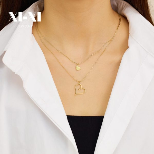O1CN01aRDfkY25wjbmiMGU2_3529117591-0-cib.jpg Stainless Steel Heart Necklace 765036325257